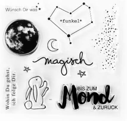 German Transparent Clear Silicone Stamp/Seal for DIY Scrapbooking/Photo Album Decorative Clear Stamp Sheets A1791