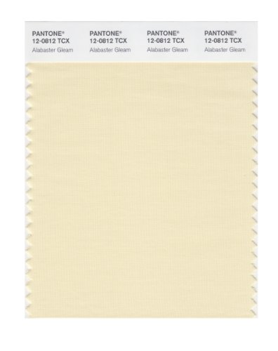 PANTONE Smart 12-0812X Color Swatch Card, Alabaster