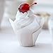 Restaurantware 2 Ounce Tulip Baking Cups 200 Oven-Ready Cupcake Liners - Freezable Disposable Sugar White Paper Muffin Cases For Wedding Parties Baby Showers and More