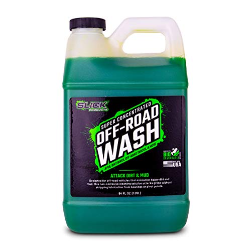 Slick Products OffRoad Wash (64 oz.) + Pressure Washer Foam Cannon