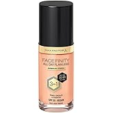 Max Factor Facefinity 3-in-1 All Day Flawless Liquid Foundation, SPF 20-32 Light Beige, 30 ml