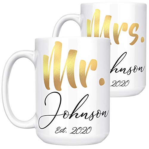 Set-of-2-Mr-Mrs-Coffee-Mugs-w-Name-Personalized-Mugs-for-Couples-15-Oz-Ceramic-Coffee-Cups-Custom-Wife-Husband-Mugs-Unique-Gift-for-Him-Her-for-Anniversary-Wedding-Gifts-4