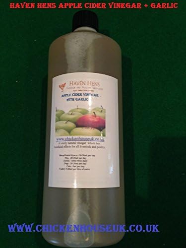 Haven Hens NOW10% EXTRA FREE 1.1LTR APPLE CIDER VINEGAR WITH GARLIC & MOTHER PRICE OF1 LITRE