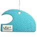 ulu Lagoon Hanging Car Air Freshener | Tropical Beach Coconut Surf Wax Scent Mini Wave | Long Lasting Odor Eliminator for Car, Closet and Beyond | Made In USA | Pack of 1 (Blue)