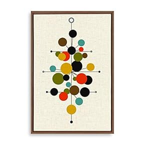 Framed Abstract Colorful Home Artwork for Living Room Bedroom