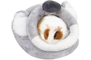 EAEDMY Guinea Pig Bed House & Hideout for Rat Bearded Dragon Hedgehog Ferret to Sleep and Hide, Guinea Pig Cage Accessories Habitat Décor (Large, 4.Koala)
