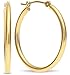 14k Gold Hoop Earrings, 1