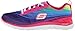 Skechers Sport Women's Pretty Please Fashion Sneaker,Hot Pink/Multi,8.5 M US