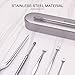 Ear Curette Ear Wax Removal Tool, Ear Pick Cleaner Kit with Storage Box