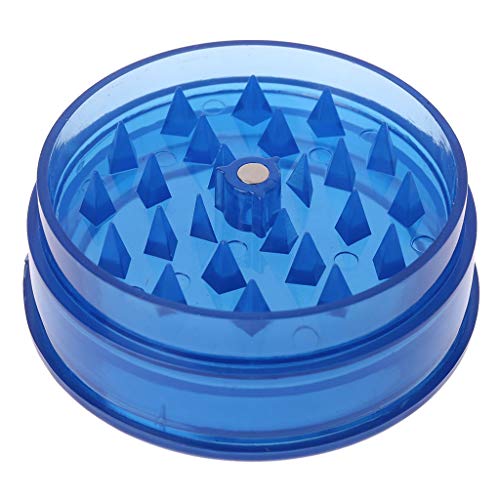 Plastic Tobacco Grinder Leaf Herbal Herb Smoke Spice Crusher Hand Muller 3 Layer - Thumbnail 6