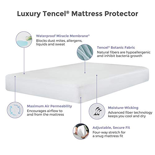 ProtectABed Luxury Waterproof Mattress Protector, King Pricepulse