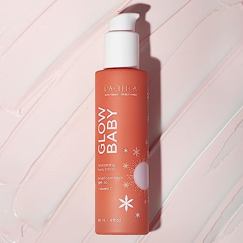 Glow Baby SPF 30 Brightening Body Lotion, Sunscreen, Vitamin C, Sun