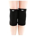Exercise Fitness Adjustable Knee Pads Yoga/Dance/Joint Pain Knee Brace L Black