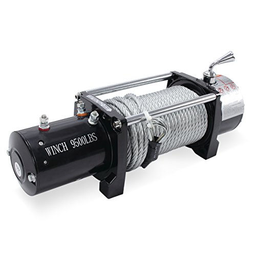 image for Arksen Recovery Electric Winch 12V 9500lbs Capacity Wireless Remote To