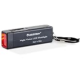 Celestron Night Vision Red LED Flashlight for Astronomy and Camping | Must-Have Astronomy Accessory, Preserves Night Vision, Variable Red LED Brightness, Gift Idea for Astronomers