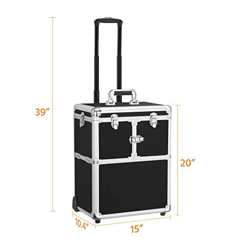 makeup suitcase organizer