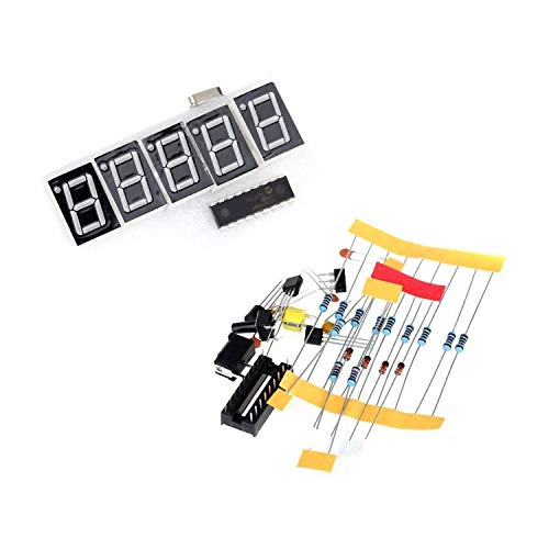 1Hz-50MHz Digital LED Crystal Oscillator Tester Frequency Counter Meter RF Electronic DIY Kits Tools PCB Board Module - Thumbnail 5
