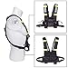 Radio Chest Harness, Universal Radio Carry Case, Tractical Front Pack Pouch Holster Vest Rig Chest Bag Holder for Two Way Radio Walkie Talkie, Rescue Essential for Men Women Hiking Camping