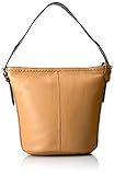 Cole Haan Loralie Whipstitch Bucket Hobo, Camel