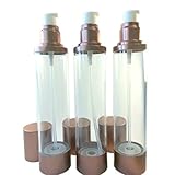 Skin Care Treatment Refillable Pumps Lotion bottles in 4 / 6 ounce sizes for Professional or Home use. Beautiful finish with clear container - Refillable.
