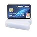 kwmobile 10 Pieces Credit Card Sleeves - Transparent ID Holders
