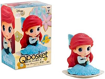 JAPAN OFFICIAL Figure Q POSKET The Ariel Mermaid 14 CM SUGIRLY QPOSKET Disney Special Color #2