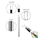 3 in 1 Wine Chiller Wine Bottle Cooler Stick Stainless Steel Freezer with Aerator & Pourer Decanter for Whiskey Cocktails Beers