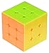 MoYu YJ Stickerless Yulong Plus 3x3x3 Speed Cube Puzzle, Small, High Bright Pink