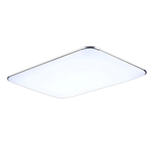 MCTECH 48W LED Deckenleuchte Ultraslim Modern Deckenlampe Flur Wohnzimmer Lampe Schlafzimmer Küche Energie Sparen Licht Wandl