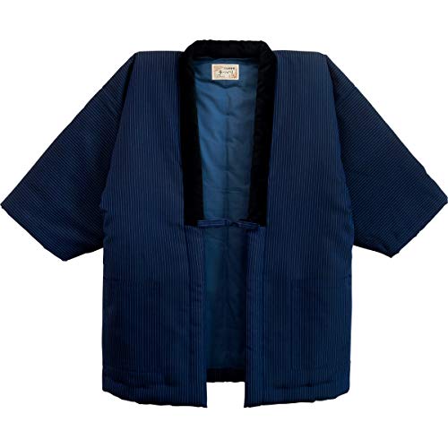 Hanten (Cotton Jacket Made in Japan Kimono-style) importjapanese Clothes Size Mens (Medium, 196)