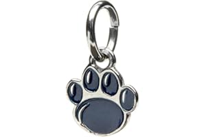STONE ARMORY Penn State Charm | Nittany Lions Paw Dangle Charm | Officially Licensed Penn State University Jewelry | | Nittany Lions Jewelry | Stainless Steel