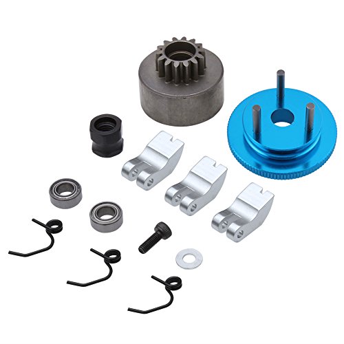 Hobbypark RC 14T Clutch Bell Shoes Springs Bearings Flywheel Assembly Kit Set for HSP Redcat Racing 1:8 Scale Model Car 21-28cxp Nitro Engine Parts - Thumbnail 3