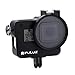 PULUZ Aluminum Alloy Case for GoPro Hero 7 Black/New Hero 2018 / Hero 5 / Hero 6 Housing Shell Case CNC Protective Cage with Cold Shoe Mount & 52mm UV Lens Filter