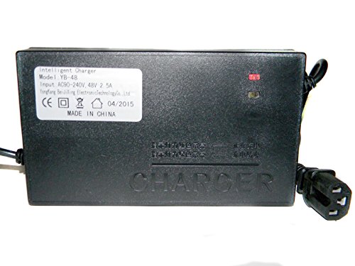 KING 48 Volt 2.5 Amp Electric Scooter Bike Battery Charger PC Plug 48V 2.5A