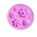 SPHTOEO 2PCS Silicone Sunflower Mold Cake Decorating Chocolate Sugar Craft Mould