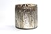 Mercury Glass Ribbed Votive - Set of 6 (Silver)