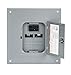 Square D - HOM816M100PC Homeline 100 Amp 8-Space 16-Circuit Indoor Main Breaker Load Center with Cover (Plug-on Neutral Ready), , Grey