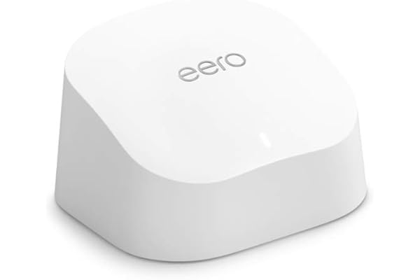 Certified Refurbished Amazon eero 6 dual-band mesh Wi-Fi 6 extender - expands existing eero network