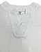 Face N Face Women's Summer V Neck Solid Loose Casual Cuffed Long Sleeve Blouses Large White