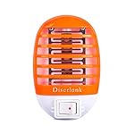 Bug Zapper ,Mosquito Killer Lamp,Electronic Insect Killer,mosquito trap,Eliminates Most Flying Pests,Night Lamp!Killing Mosquitoes Give You a Comfortable Sleep (Orange)