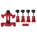 QISF Cam Clamp Set,9pcs Universal Car Auto Single or Dual Cam Camshaft Engine Timing Sprocket Gear Locking Tool Kit Cam Gear Clamp and Holder Set
