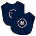 Baby Fanatic Team Color Bibs, NY Yankees, 2-Count