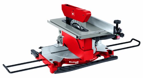 Einhell Kapp-Gehrungssäge TH-MS 2112 T, 1.200 W, Sägeblatt Ø 210 x Ø 30 mm, Drehtisch für Kappsägenfunktion, Sägetisch…