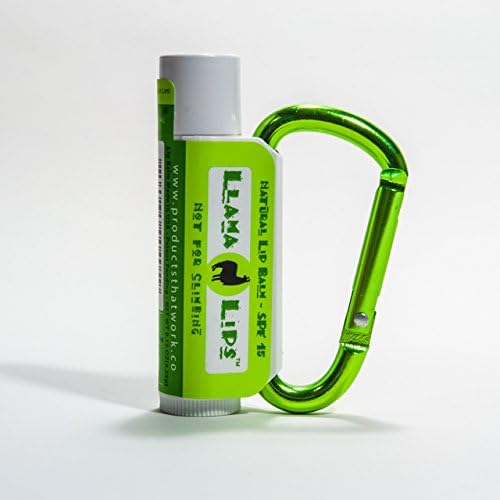 Llama Lips Mint Gift Pack.- Enjoy the "Year of the Llama" Lip Balm Gift Pack with the Patented Lip Balm Clip