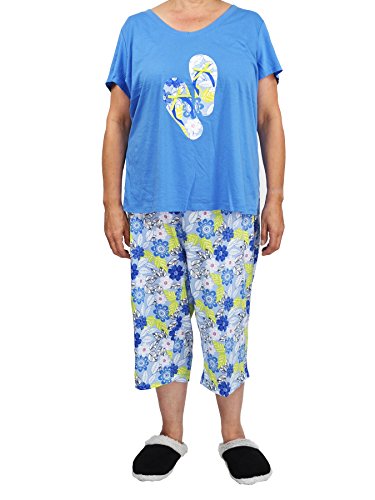 Tee + Capri Pajama Set 