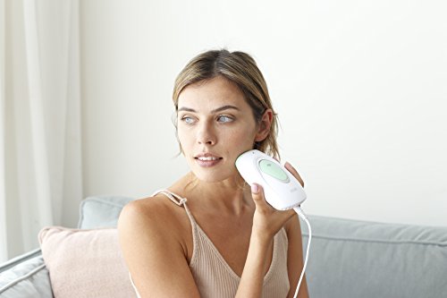 Sensilight 50 Permanent Facial Hair Reduction Device for Women. Home Machine, Using IPL Technology. Great for the Sensitive Skin on Face - Removes Unwanted Hair, Upper Lip, Chin and More.