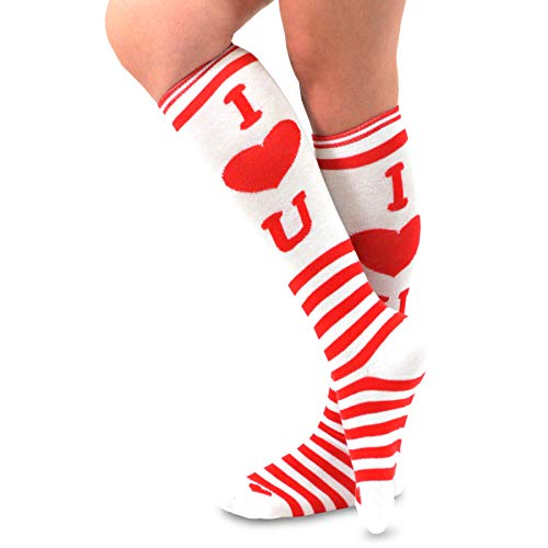 TeeHee Special (Holiday) Women Knee High 9-Pairs Socks with Gift Box (Valentine) - Thumbnail 6