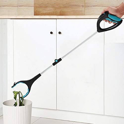 Senioren,Müllgreifer,Müll-Clip,Büro,Wohnmobile,Faltbare Lange Müllklemmen Grab Pick Up Tool Gebogener Griff Design… – Bild 3