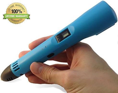 Dream Maker Pens - 3D Printing Pen for 3D Drawing, Arts &amp; Crafts, Home School Teaching and Includes VIP FREE Templates, Template Club Access, ABS Plastic Filament - 3D Printer Replacement