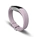 Fitbit Alta HR and Alta Leather Accessory Band, Lavender, Small